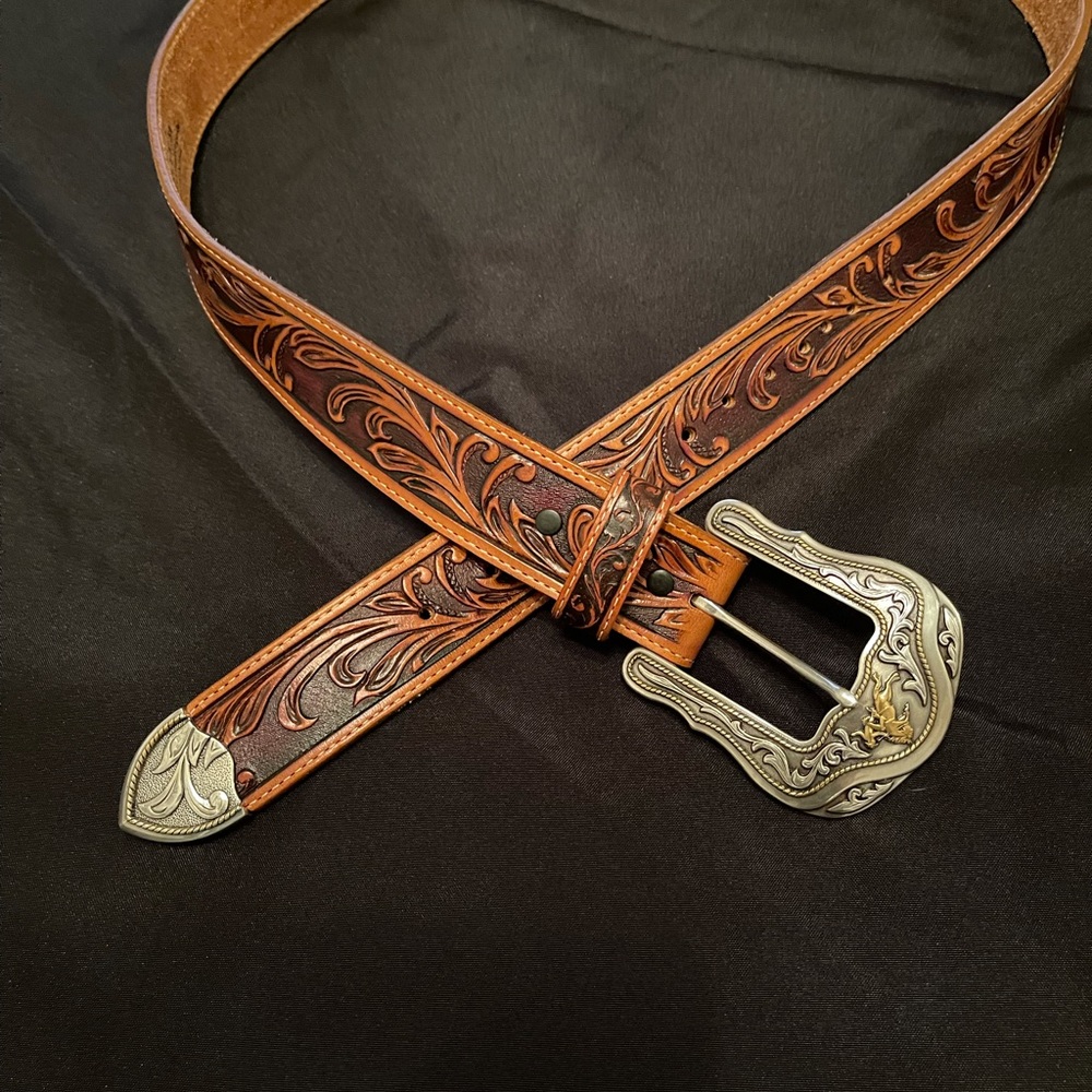 Tony Lama leather belt